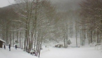 Sulla vetta del Laceno un metro e mezzo di neve. Strade percorribili